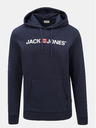 Jack & Jones Felpa con cappuccio stampata blu scuro Jack & Jones Corp