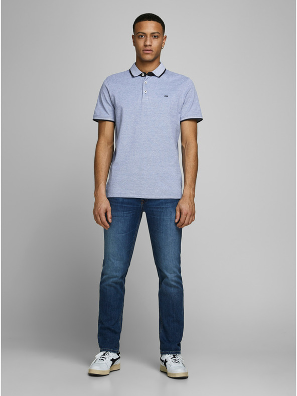 Jack & Jones Polo azzurra Jack & Jones Paulos