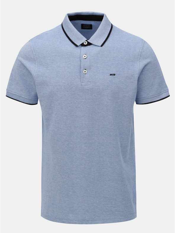 Jack & Jones Polo azzurra Jack & Jones Paulos