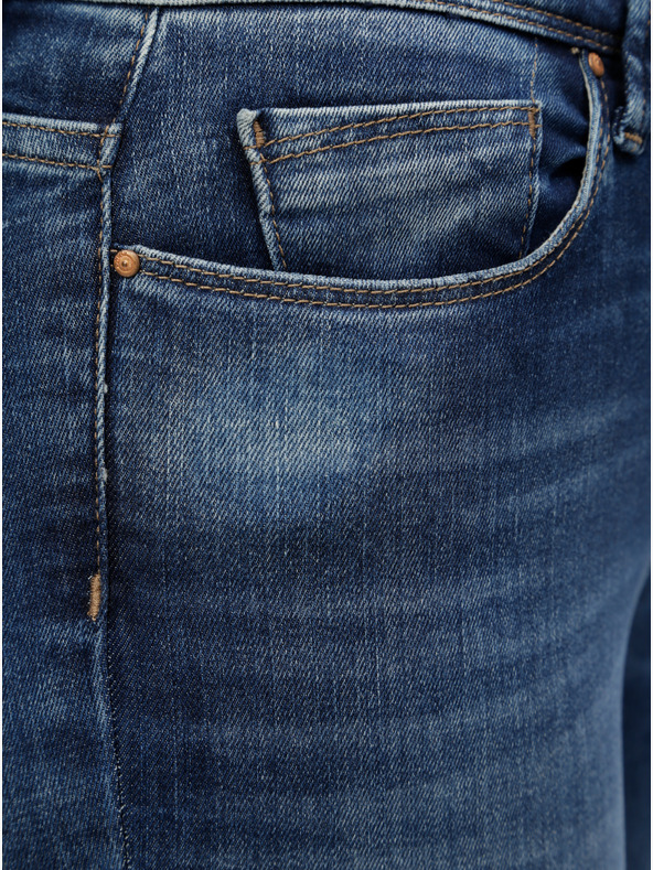 ONLY Jeans skinny fit blu con effetto strappato ONLY
