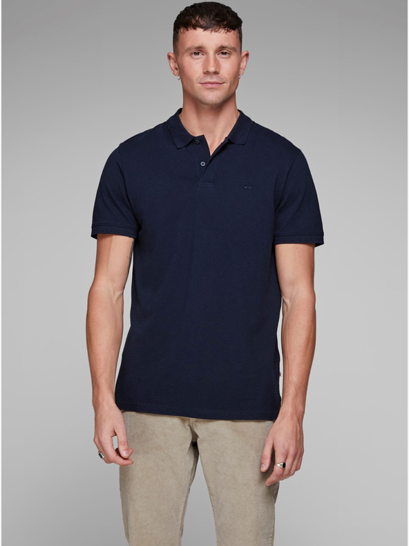 Jack & Jones Polo blu basic Jack & Jones