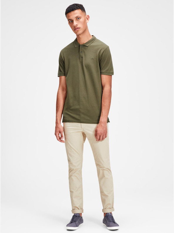 Jack & Jones Polo kaki Jack & Jones