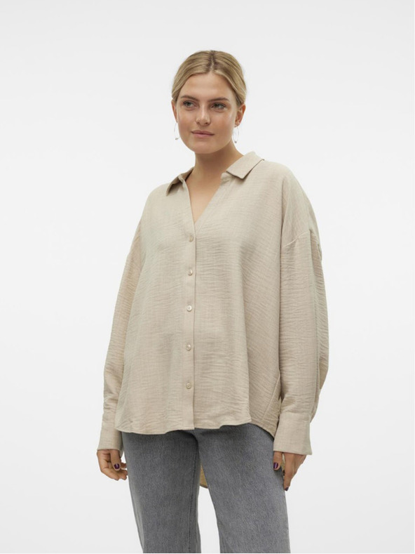 Vero Moda Camicia beige da donna Vero Moda Melaney