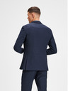 Jack & Jones Jack & Jones Laris, giacca da abito blu scuro in misto lana