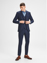 Jack & Jones Jack & Jones Laris, giacca da abito blu scuro in misto lana