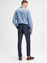 Jack & Jones Pantaloni del completo Jack & Jones Laris blu scuro in misto lana