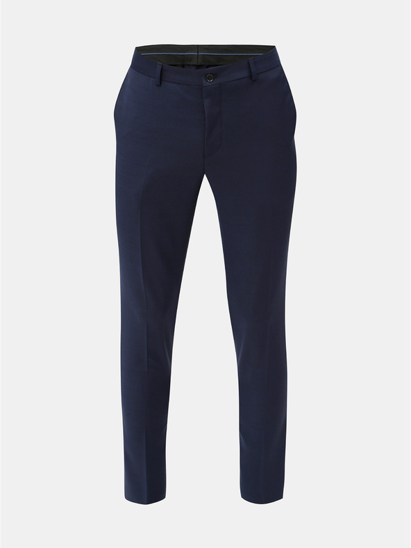 Jack & Jones Pantaloni del completo Jack & Jones Laris blu scuro in misto lana