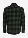 ONLY & SONS ONLY & SONS Gudmund Camicia a quadri nera e verde