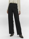 Vero Moda Pantaloni neri a gamba larga da donna Vero Moda Becky