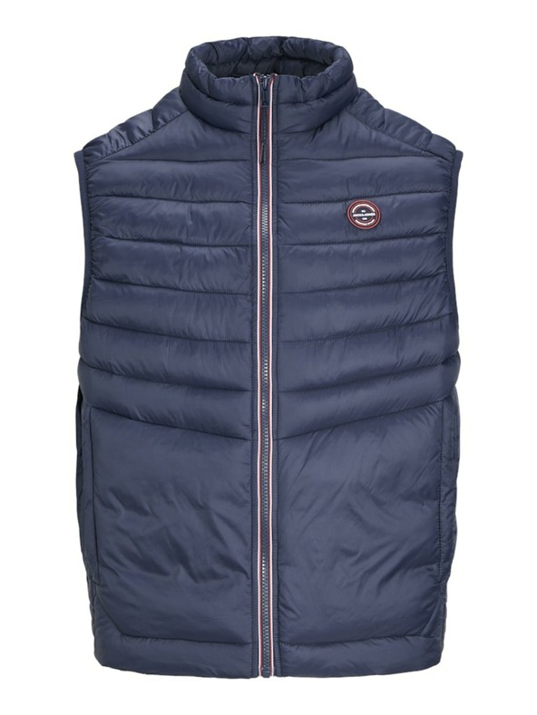 Jack & Jones Gilet trapuntato Jack & Jones da uomo blu scuro