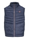 Jack & Jones Gilet trapuntato Jack & Jones da uomo blu scuro