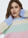 ONLY Maglione a righe rosa e blu da donna ONLY