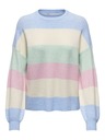 ONLY Maglione a righe rosa e blu da donna ONLY