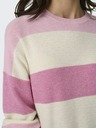 ONLY Maglione a righe rosa da donna ONLY