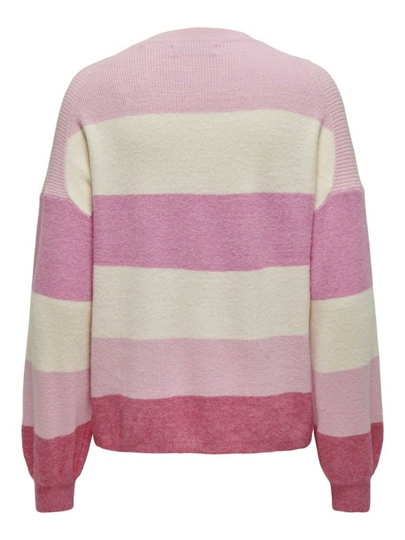 ONLY Maglione a righe rosa da donna ONLY