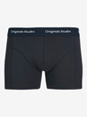 Jack & Jones Set di cinque boxer Jack & Jones da uomo nei colori arancio, blu e nero