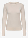 Jacqueline de Yong Maglione beige da donna JDY Malou