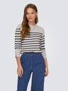 Jacqueline de Yong Maglione a righe blu e beige da donna JDY Malou