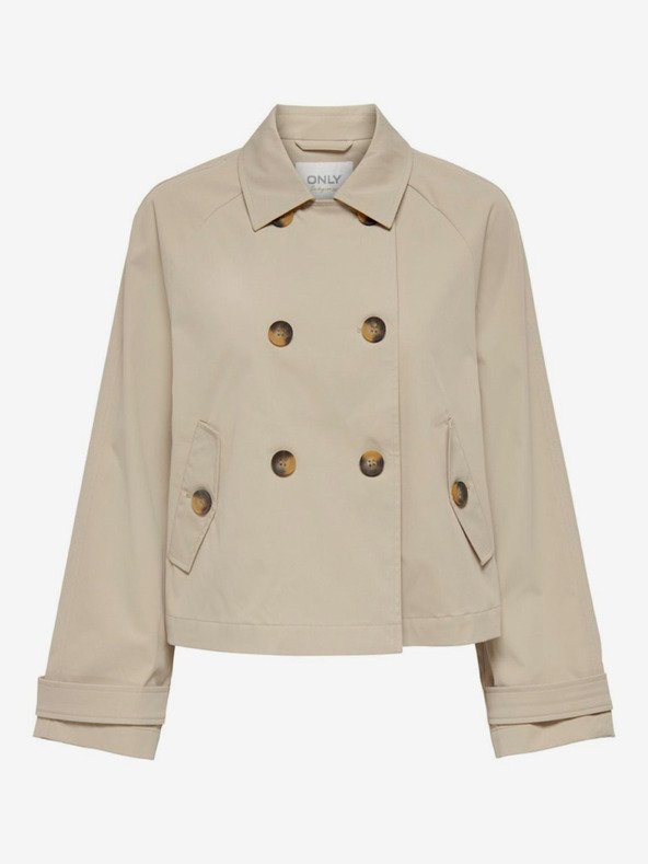 ONLY Trench corto beige da donna ONLY April