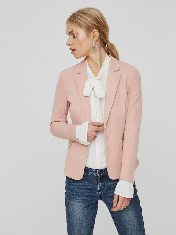 Vero Moda Blazer Vero Moda Julia rosa chiaro da donna