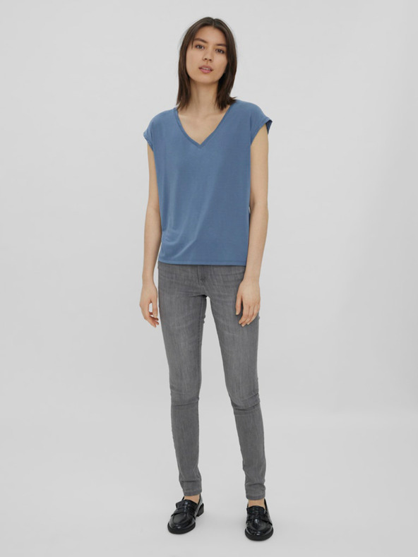 Vero Moda Maglietta blu da donna Vero Moda Filli