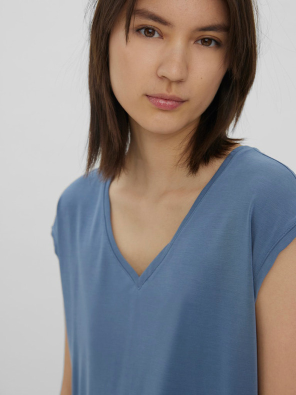 Vero Moda Maglietta blu da donna Vero Moda Filli