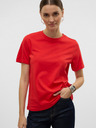 Vero Moda T-shirt rossa Vero Moda da donna Paulina