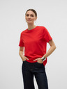Vero Moda T-shirt rossa Vero Moda da donna Paulina