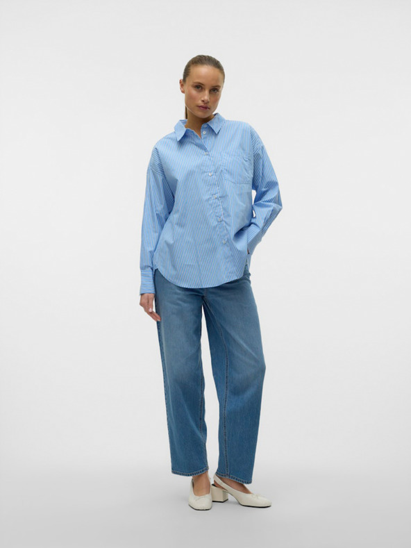 AWARE by VERO MODA Maglietta a righe blu da donna AWARE by VERO MODA