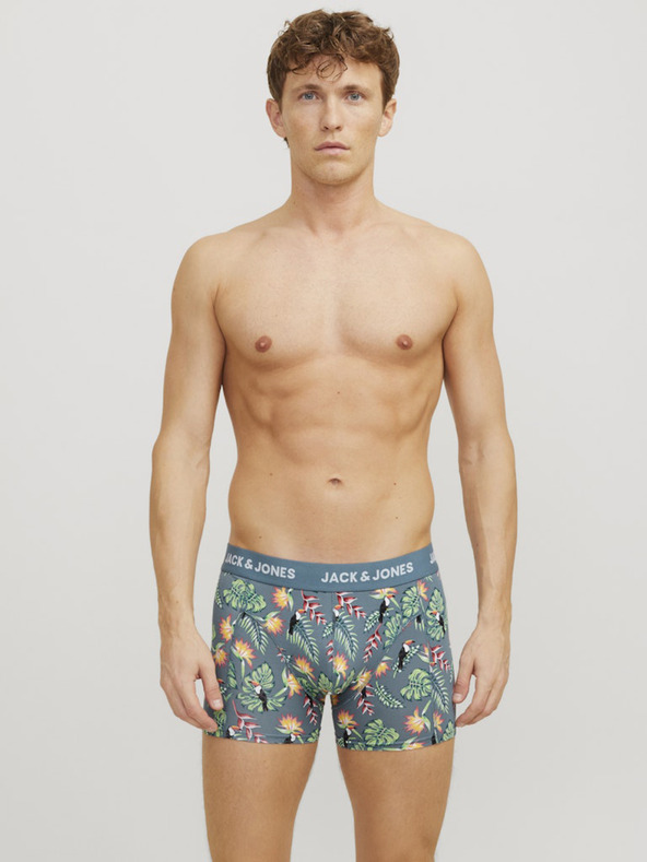 Jack & Jones Set di tre boxer blu da uomo Jack & Jones