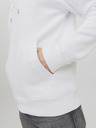 Jack & Jones Felpa con cappuccio Jack & Jones Star bianca da uomo