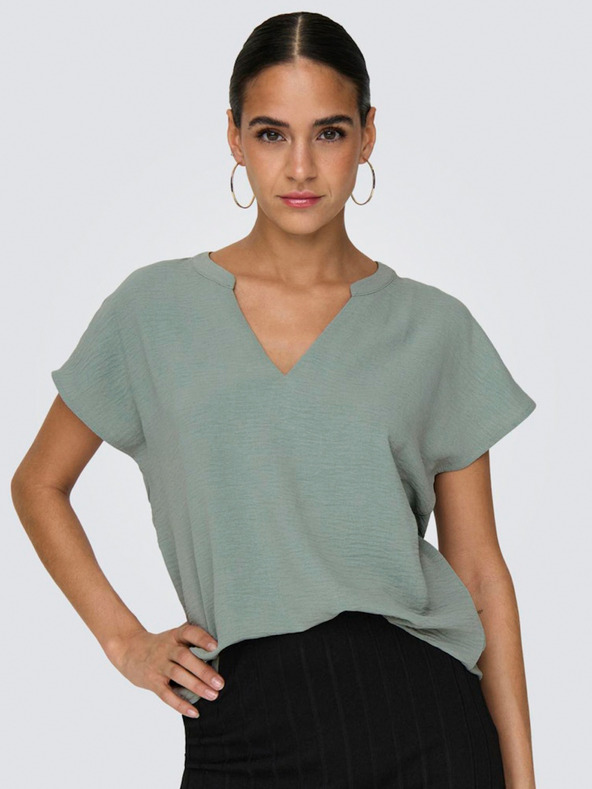 Jacqueline de Yong Camicetta Leone da donna JDY verde