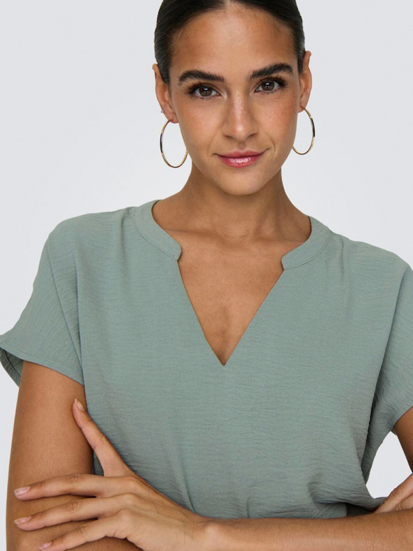 Jacqueline de Yong Camicetta Leone da donna JDY verde