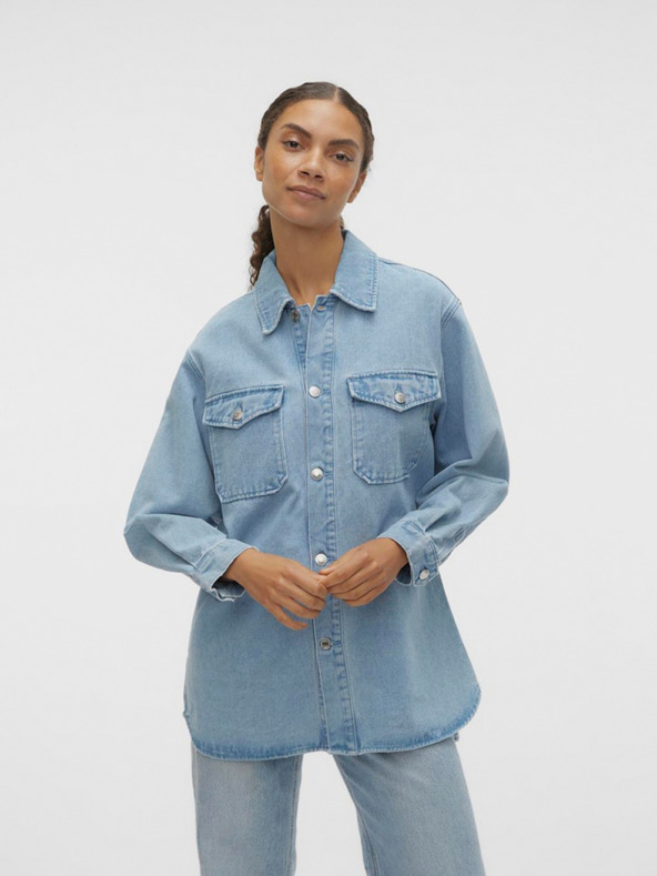 Vero Moda Camicia Denim Blu chiaro da donna Vero Moda Naya