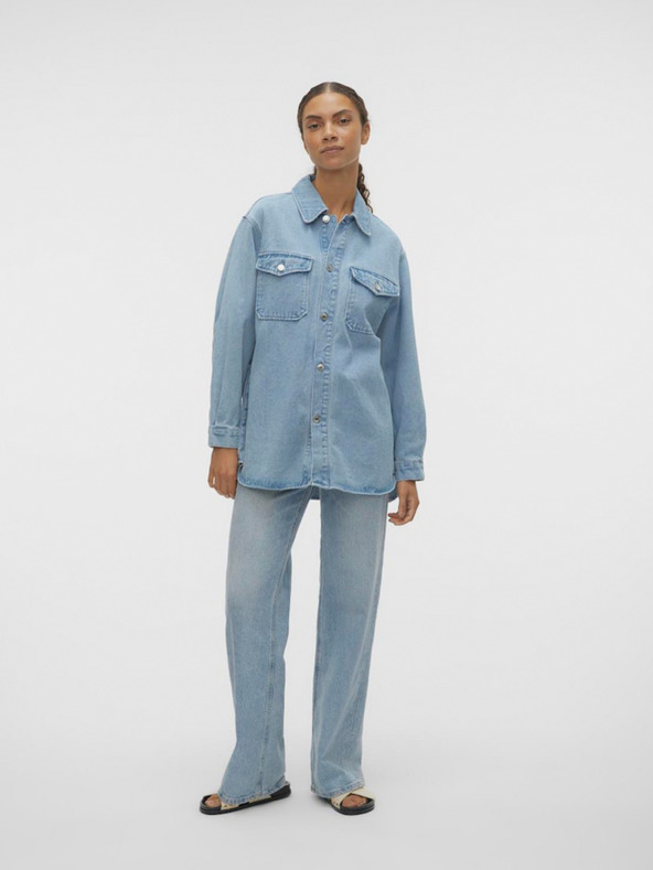 Vero Moda Camicia Denim Blu chiaro da donna Vero Moda Naya