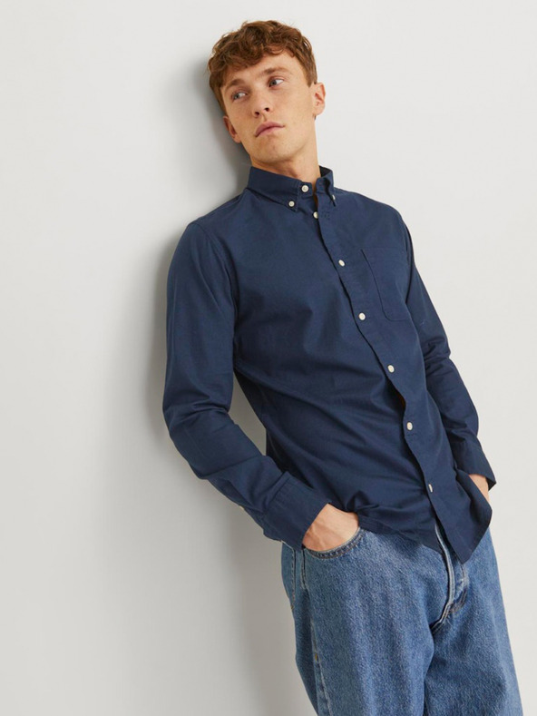 Jack & Jones Camicia Jack & Jones Brook blu scuro da uomo