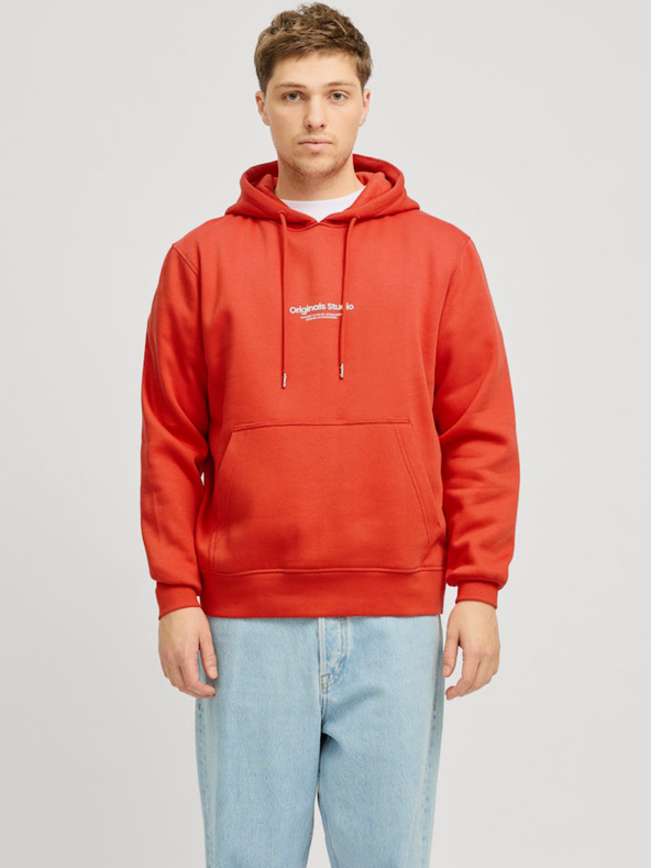 Jack & Jones Felpa con cappuccio arancione Jack & Jones Vesterbro Uomo