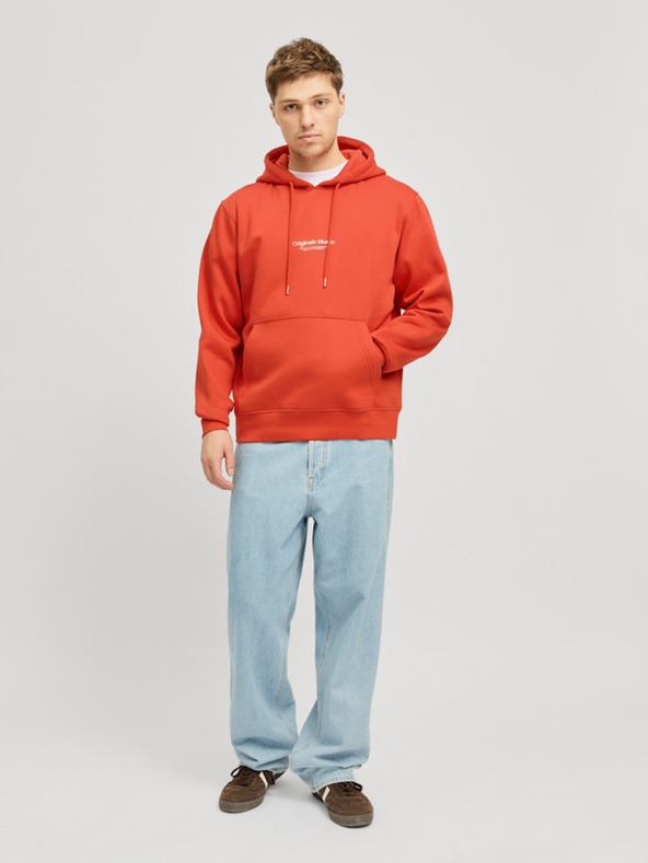 Jack & Jones Felpa con cappuccio arancione Jack & Jones Vesterbro Uomo