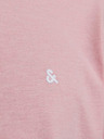 Jack & Jones Maglietta Jack & Jones Paulos rosa da uomo