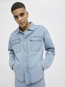 Jack & Jones Giacca camicia in denim blu chiaro da uomo Jack & Jones Hase