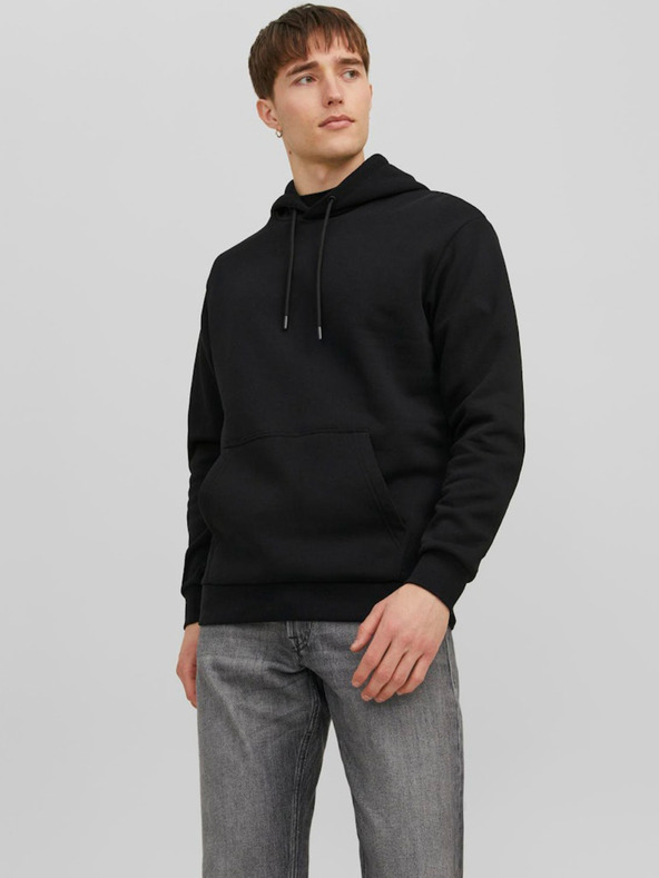 Jack & Jones Felpa con cappuccio Jack & Jones Bradley nera da uomo