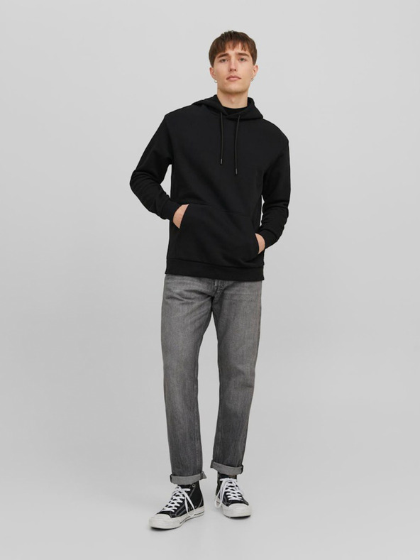 Jack & Jones Felpa con cappuccio Jack & Jones Bradley nera da uomo