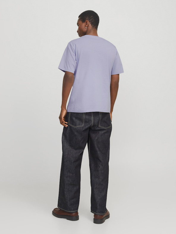 Jack & Jones Maglietta Jack & Jones Vesterbro viola chiaro da uomo