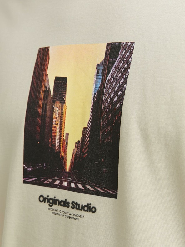 Jack & Jones Camicia Jack & Jones Vesterbro Beige Uomo