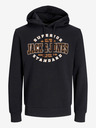 Jack & Jones Felpa con cappuccio Jack & Jones Logo uomo nero