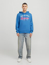 Jack & Jones Felpa con cappuccio Jack & Jones Logo blu da uomo