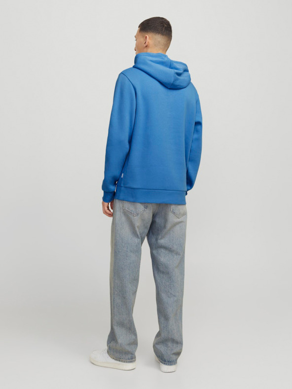 Jack & Jones Felpa con cappuccio Jack & Jones Logo blu da uomo