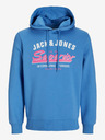 Jack & Jones Felpa con cappuccio Jack & Jones Logo blu da uomo