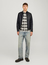 Jack & Jones Giacca in pelle Jack & Jones Dylan nera da uomo