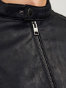 Jack & Jones Giacca in pelle Jack & Jones Dylan nera da uomo